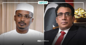 المنفي يتلقى برقية تهنئة من رئيس جمهورية تشاد