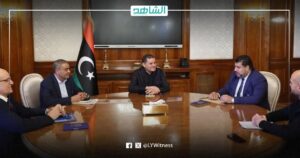 ليبيا.. “دبيبة” يستعرض مع “سليمان” نتائج جولة العطاء النفطية في هيوستن