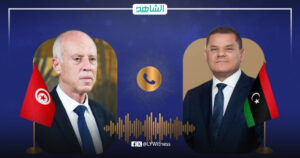 دبيبة يبحث مع الرئيس التونسي الأوضاع في معبر رأس جدير الحدودي