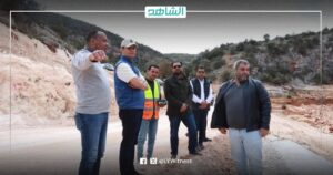حماد وبلقاسم حفتر يتفقدان سير العمل في مشاريع الجبل الأخضر ووادي الكوف