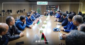 محافظ المصرف المركزي يتابع سير العمل مع إدارات طرابلس وبنغازي وفق الإطار الموحد