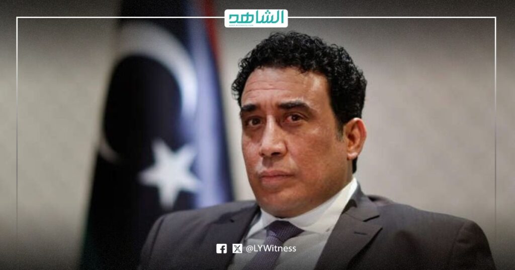 رئيس المجلس الرئاسي الليبي محمد المنفي