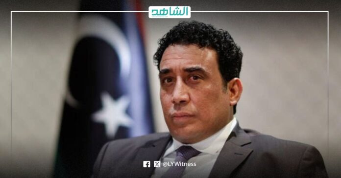 رئيس المجلس الرئاسي الليبي محمد المنفي