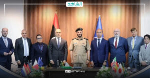 الطرابلسي يبحث مع سفراء الاتحاد الأوروبي سبل مواجهة تحديات الهجرة
