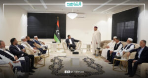 أعيان مصراتة لـ”المنفي”: نؤيد مسار الوفاق ونرفض الانقسام والصراعات