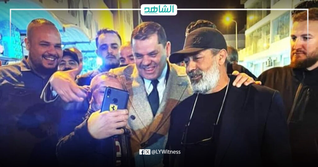 عبدالحميد دبيبة وغنيوة الككلي
