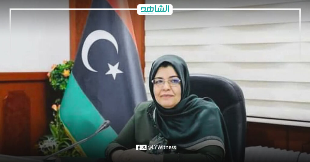 وزيرة العدل الليبية حليمة عبد الرحمن