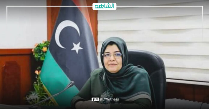 وزيرة العدل الليبية حليمة عبد الرحمن