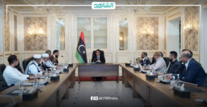 المنفي يثمّن موقف أعيان أبوسليم الداعم لإنهاء الفوضى الأمنية بطرابلس