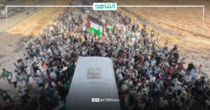 قافلة “الصمود” تصل ليبيا في طريقها إلى معبر رفح لكسر الحصار عن غزة