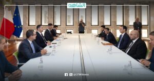 بلقاسم حفتر يبحث التعاون بين ليبيا ومالطا في مجالات التنمية وإعادة الإعمار