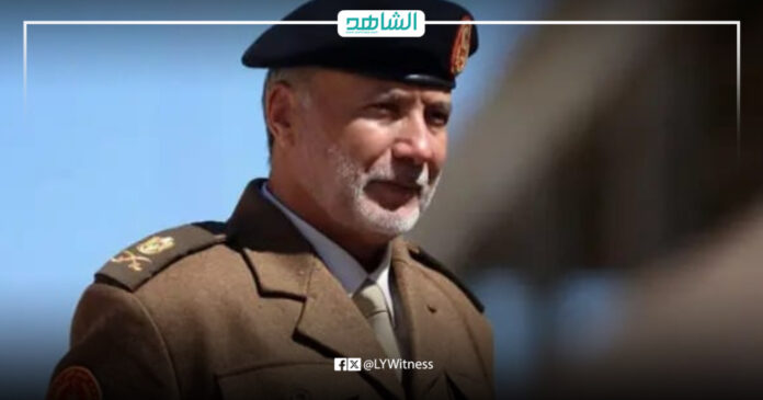 آمر المنطقة العسكرية الجبل الغربي الفريق أسامة جويلي