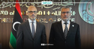 سفير الاتحاد الأوروبي يهنئ تكالة برئاسة مجلس الدولة ويؤكد دعم العملية السياسية بليبيا