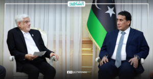 المنفي يناقش تعزيز العلاقات بين ليبيا وإيران ويتلقى دعوة لزيارة طهران