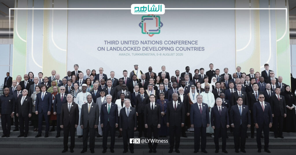رئيس المجلس الرئاسي الليبي يشارك في مؤتمر الأمم المتحدة للدول النامية بتركمانستان