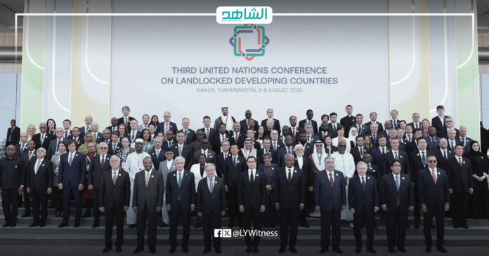 رئيس المجلس الرئاسي الليبي يشارك في مؤتمر الأمم المتحدة للدول النامية بتركمانستان