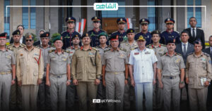 خالد حفتر يزور الكلية العسكرية بمصر ويطلع على برامج الإعداد والتدريب للطلبة الليبيين