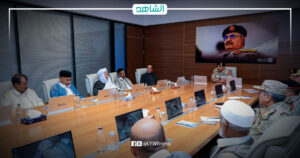 صدام حفتر يلتقي قبيلة الزيادين ضمن “رحلة الوفاء” في سبها