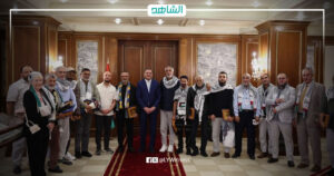 الدبيبة يكرم الليبيين المشاركين في “قافلة الصمود” بوسام الوطن