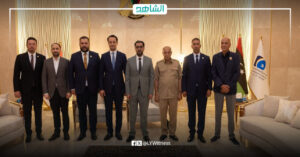 افتتاح مطار خليج سرت الدولي بحضور رئيس الحكومة الليبية ورئيس صندوق إعادة الإعمار