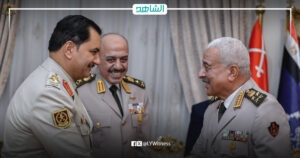 الفريق أول صدام حفتر يشارك في حفل تخريج الكليات العسكرية المصرية