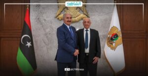 حفتر ورئيس مجلس النواب يبحثان المستجدات السياسية في ليبيا
