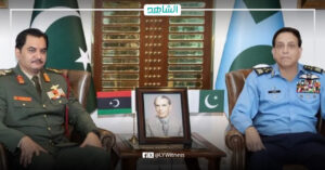 نائب قائد الجيش الليبي ورئيس أركان القوات الجوية الباكستانية يبحثان تعزيز التعاون العسكري