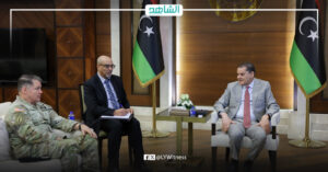الدبيبة يبحث تعزيز التعاون العسكري مع نائب قائد “أفريكوم”