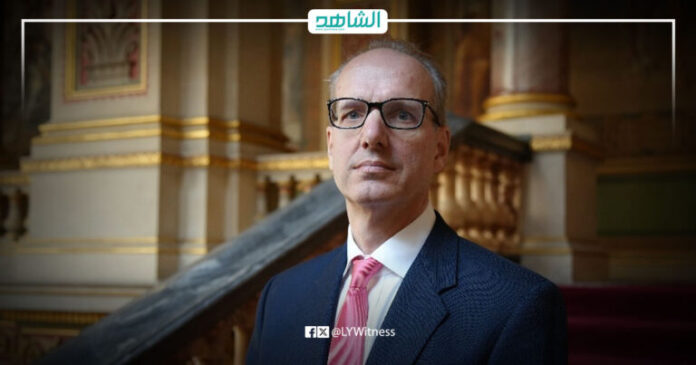 سفير المملكة المتحدة لدى ليبيا مارتن رينولدز سفير المملكة المتحدة لدى ليبيا مارتن رينولدز