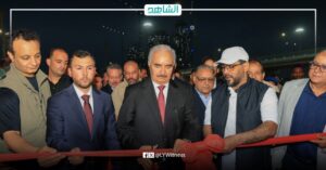المشير خليفة حفتر يفتتح المرحلة الأولى من مشروع تطوير جليانة ببنغازي
