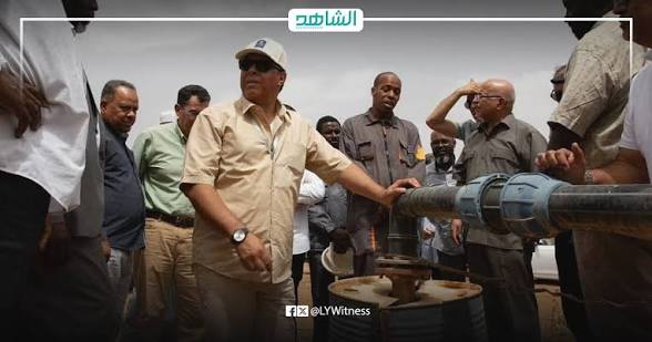 جولة لفريق من الحكومة الليبية المكلفة لحل مشكلة نقص المياه في غات (أرشيفية)